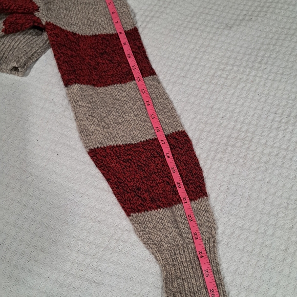 Vintage Environmental Clothing Co. Striped Wool Blend Sweater - Picture 6 of 11